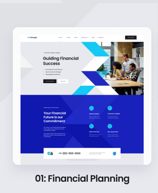 قالب ووردبريس لإستشارات الأعمال والاستشارات القانونية والتسويق الرقمي