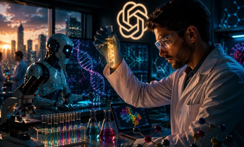 OpenAI تطلق نموذجًا جديدًا للأبحاث البيولوجية وتسريع اكتشاف الأدوية