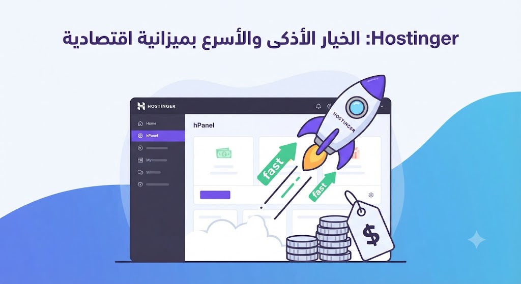 Hostinger الخيار الأذكى والأسرع بميزانية اقتصادية
