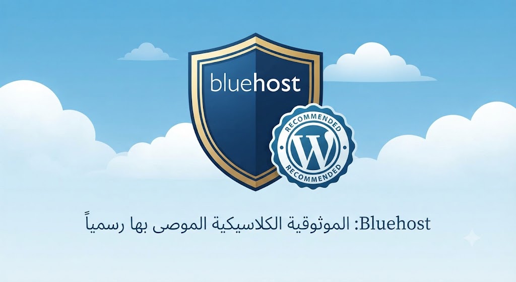Bluehost الموثوقية الكلاسيكية الموصى بها رسمياً