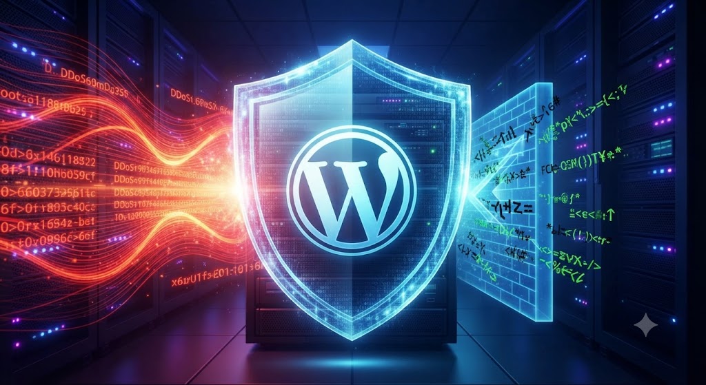 الحماية المتقدمة ضد هجمات حرمان الخدمة (DDoS) وحقن الأكواد الخبيثة في مواقع ووردبريس الضخمة