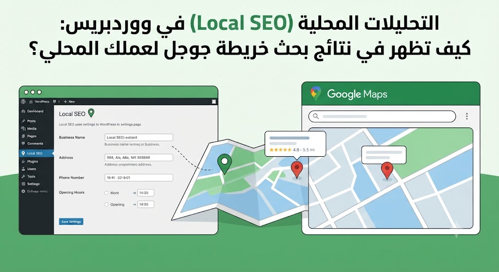 التحليلات المحلية (Local SEO) في ووردبريس: كيف تظهر في نتائج بحث خريطة جوجل لعملك المحلي؟